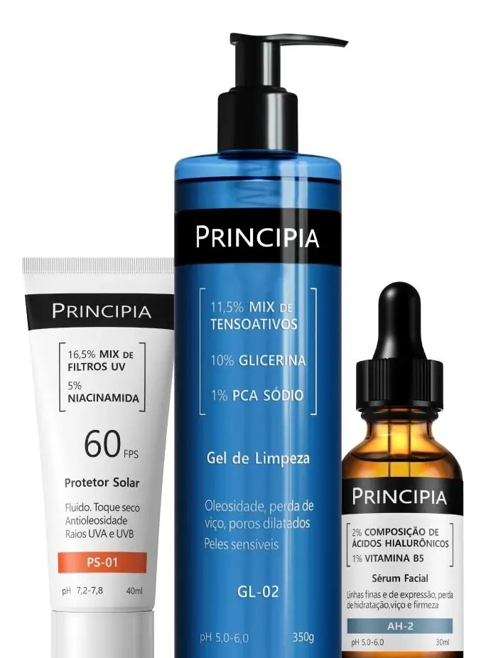 Principia Kit Primeira Rotina C Gl-02  Ah-2  Ps-01 Fps60