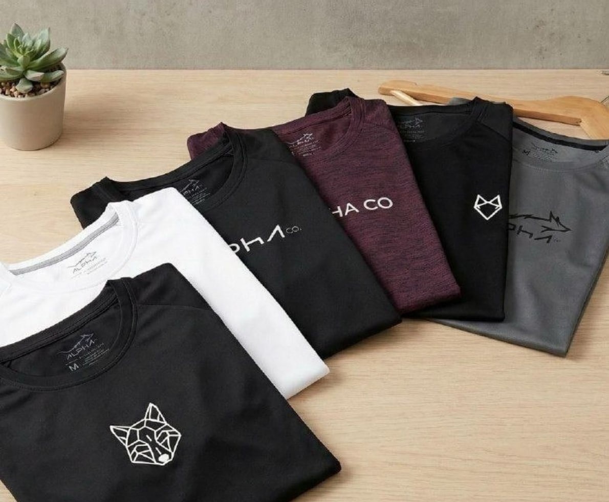 Kit com 6 Camisetas Mais Procuradas Alpha