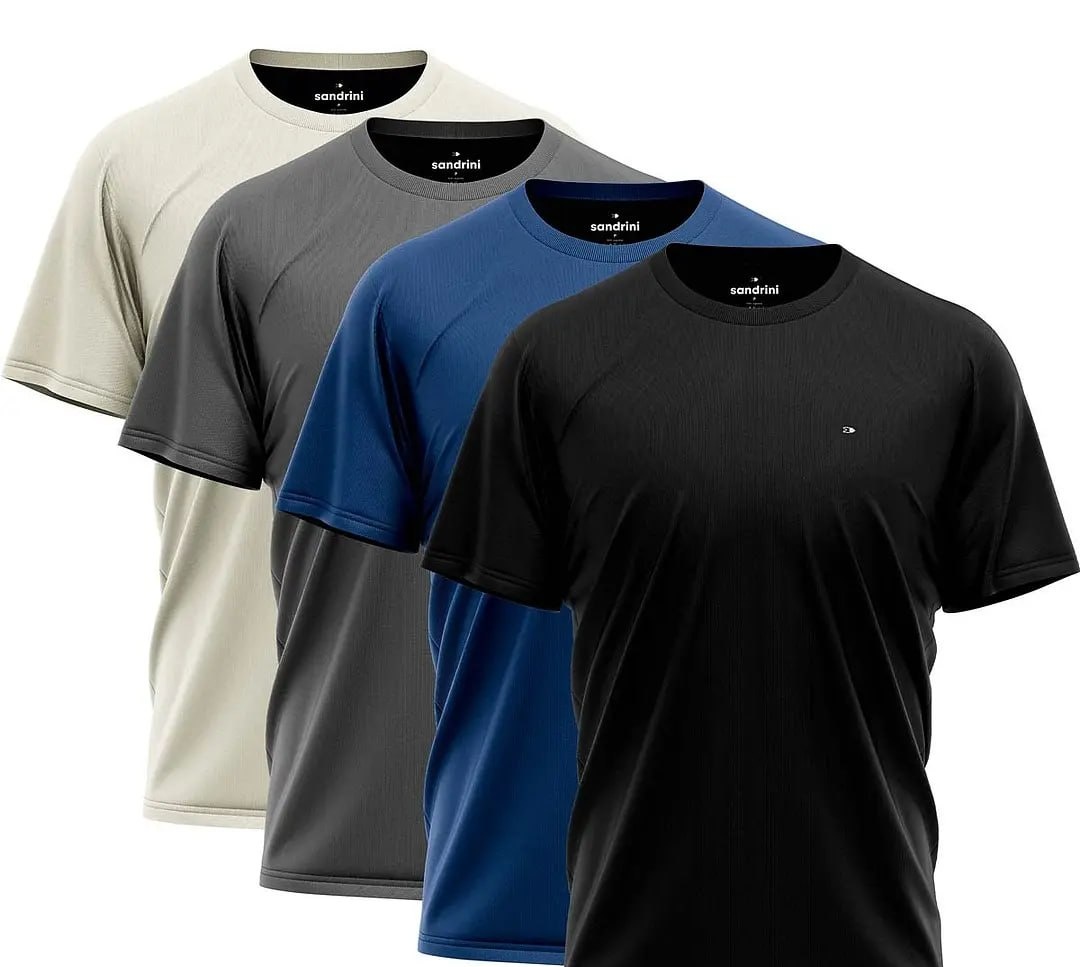 QUATRO CAMISETA BOA E NENHUMA GRUDA NO SUOR