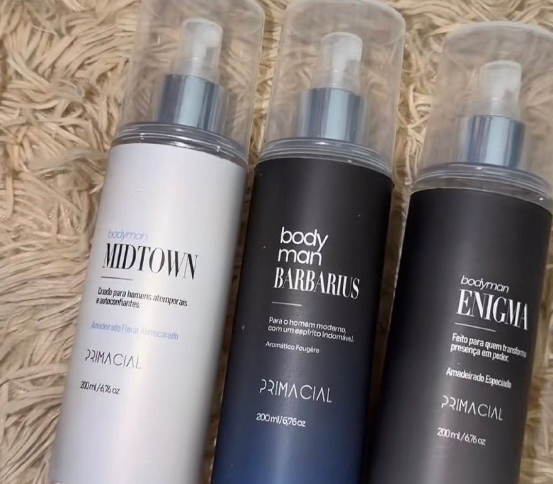TRÊS FRAGRÂNCIAS NO PREÇO DE UMA SÓ