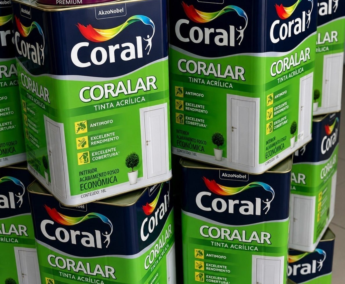 Tinta Coralar Anti Mofo Acrílica Coral