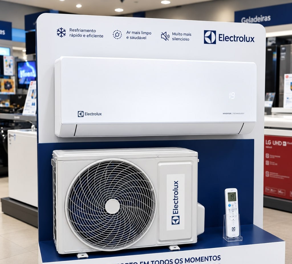 Ar Condicionado Hw Electrolux Maxcomfort Inverter 12.000 BTUs 220v