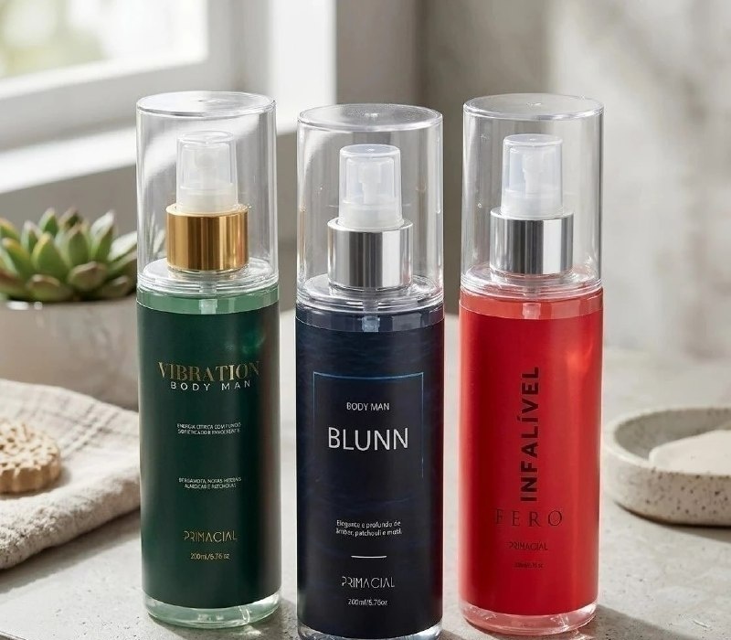 Kit Body Splash Vibration  Blunn  Infalível Fero