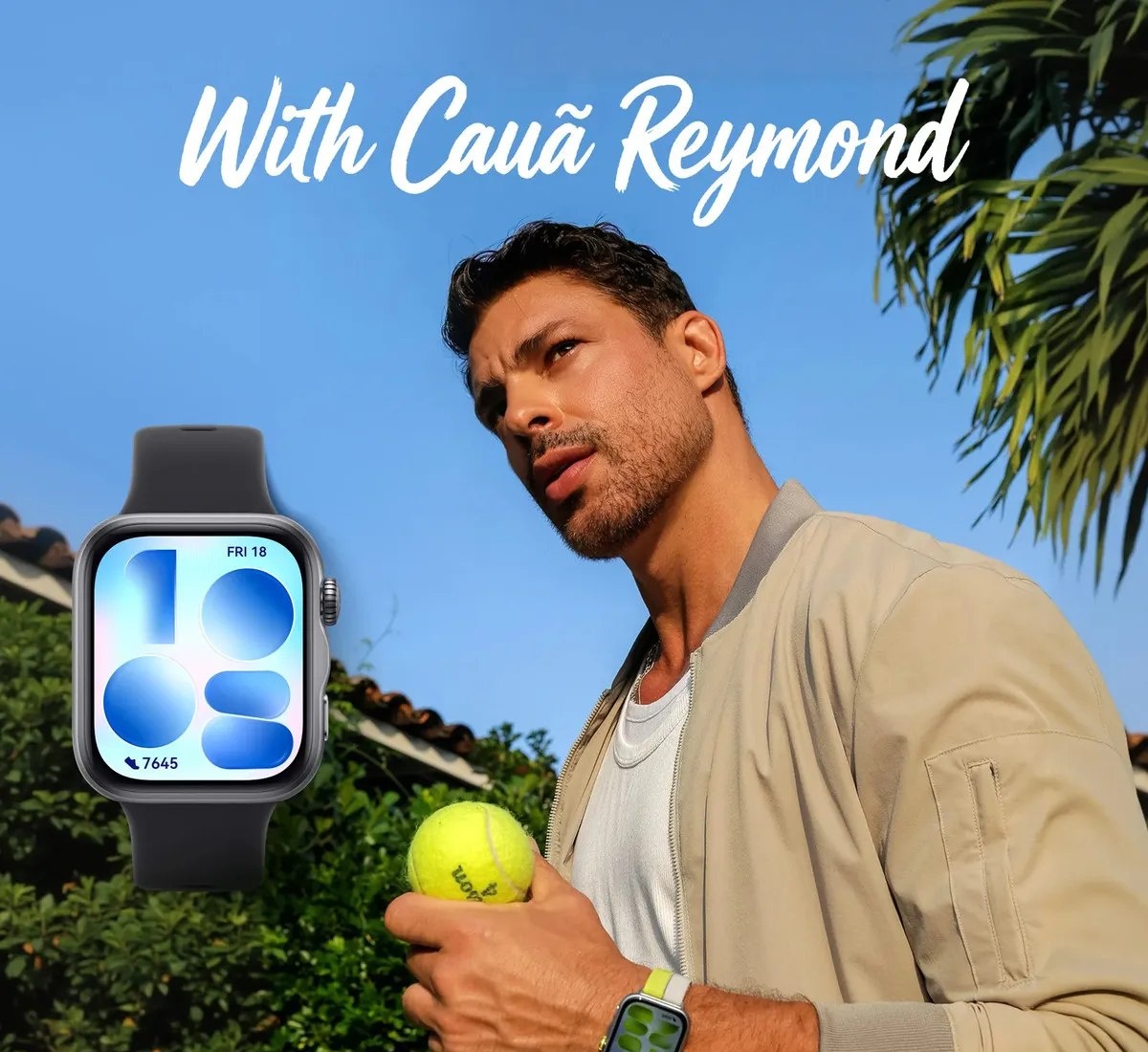 Smartwatch HUAWEI WATCH FIT 5 AMOLED de 182