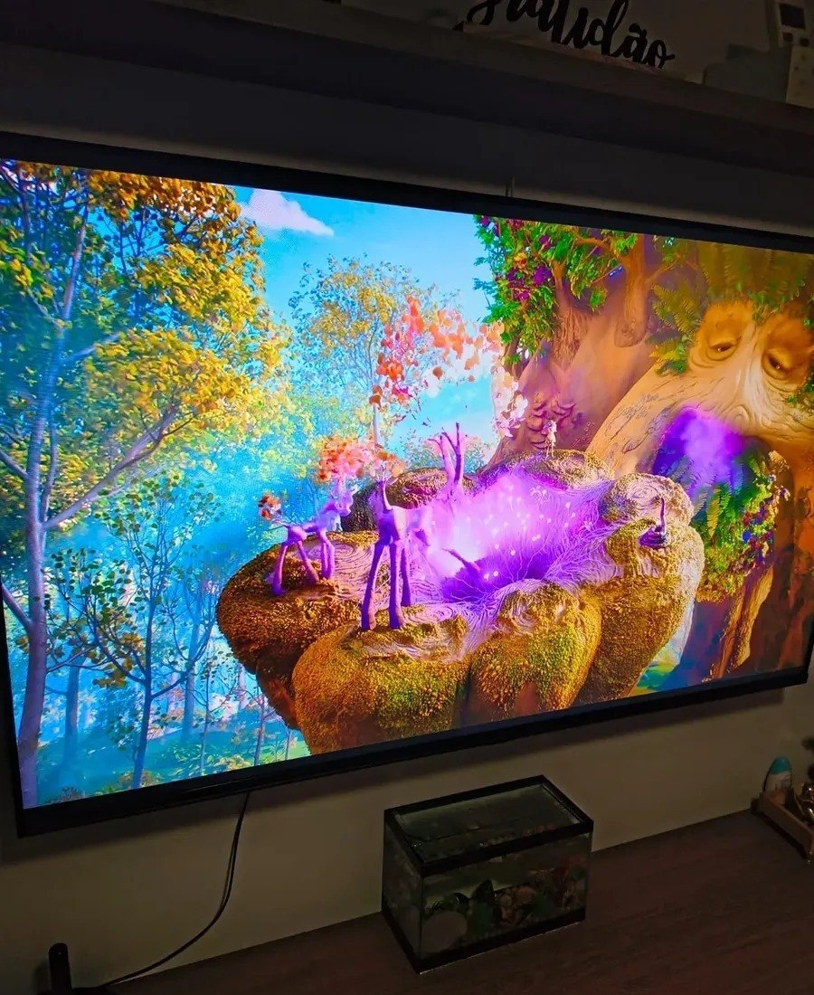 Smart TV Hisense HI-QLED 4K 50 50Q6QVV com Processador AI, Dolby Vision Atmos e Compatibilidade Alexa