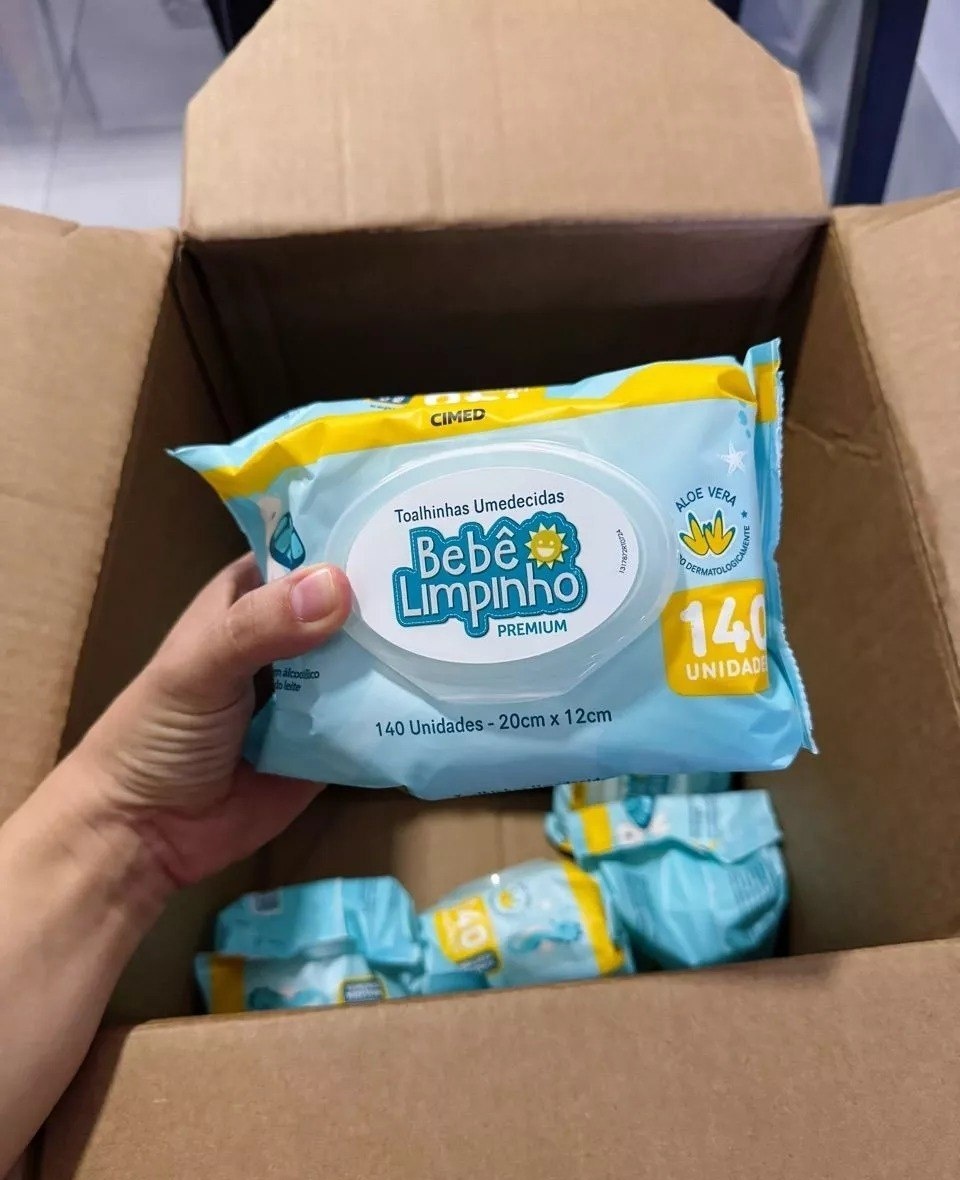 BEBÊ SUJA RÁPIDO E ESSE ESTOQUE AGUENTA O TRANCO