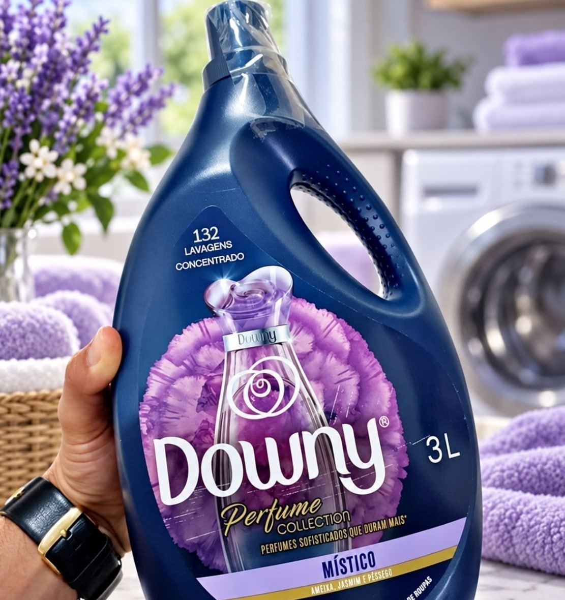 Amaciante Downy Concentrado Perfume Collection Místico 3L