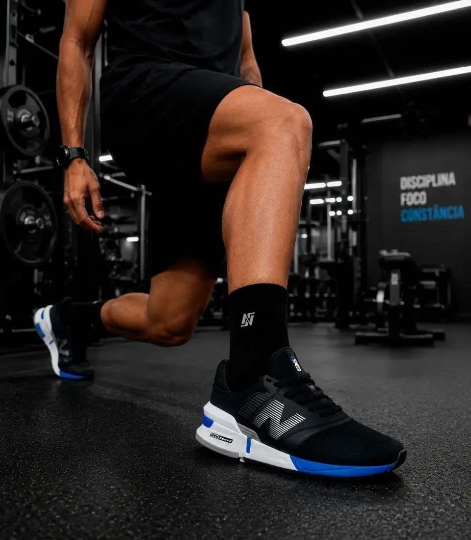 Tênis New Speed Esporte Masculino 100 Original Caminhada