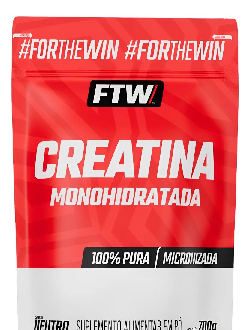 Creatina Monohidratada Refil 700g FTW Sem Sabor