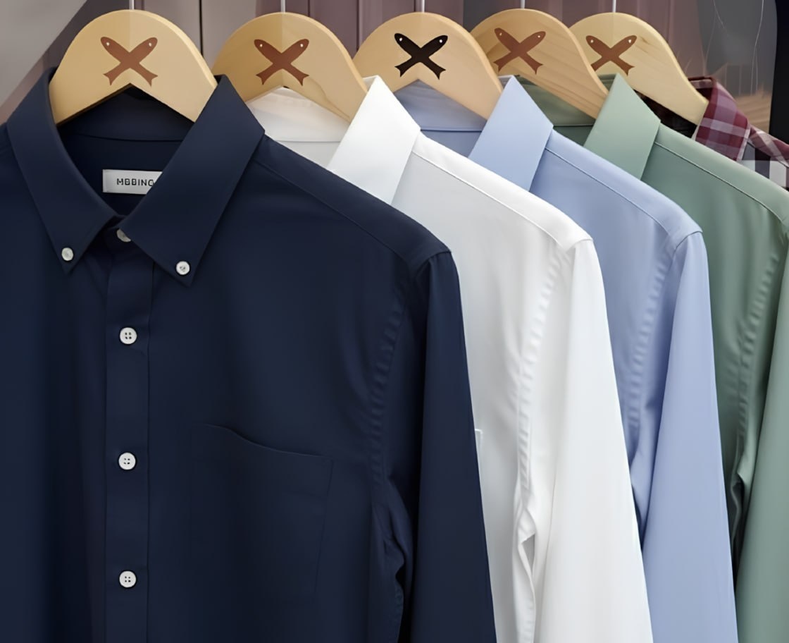 Camisa Básica Manga Longa Slim Hering 4 Cores