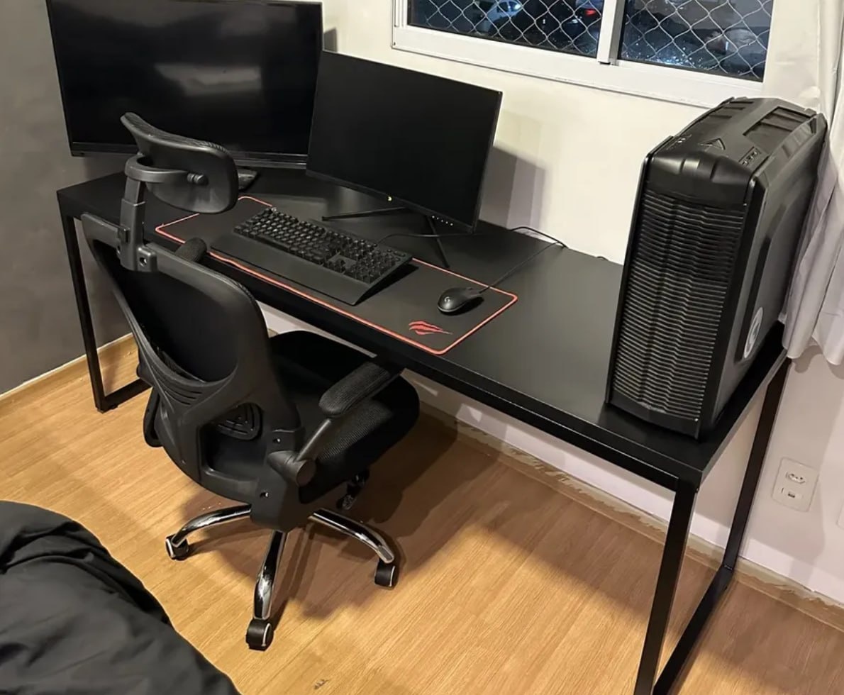 Mesa Para Escritório Diretor 180x60cm 4 Cores