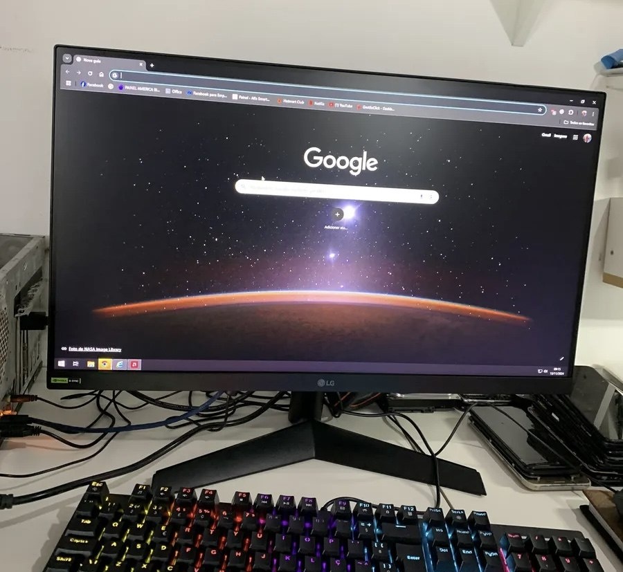 MONITOR NOVO QUE VOCÊ TÁ QUERENDO