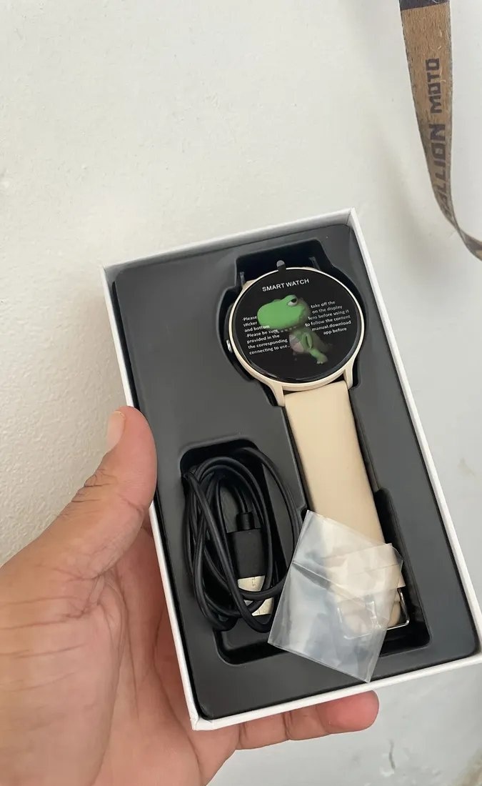 Relógio Inteligente Smartwatch à Prova DÁgua Esportivo Redondo Allphone Lançamento 2026 Preto