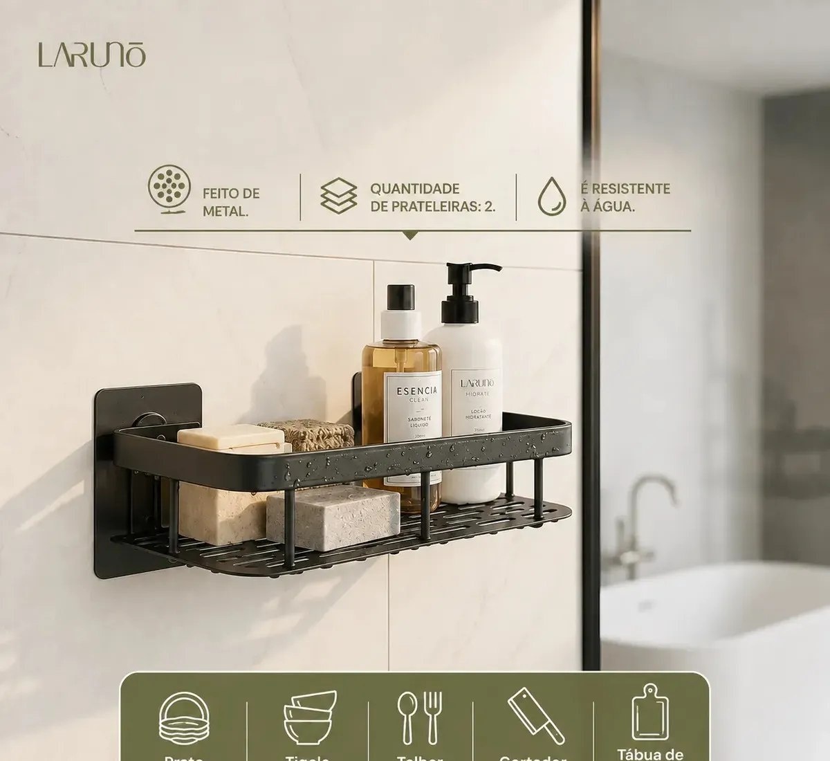 ORGANIZA O BANHEIRO SEM QUEBRAR AZULEJO