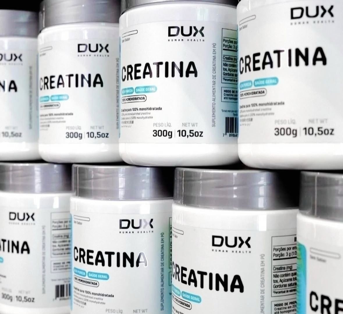 Creatina Monohidratada Pote 300g Dux Nutrition
