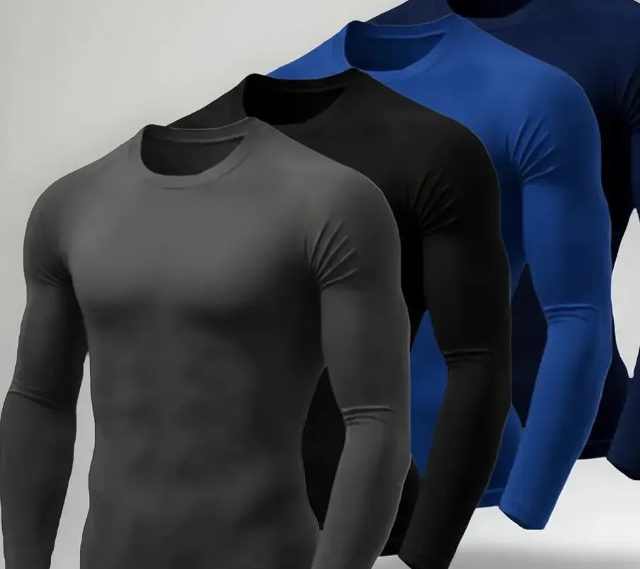 Kit 4 Blusas Camisa Proteção UV50 Térmico Adulto UVAUVB