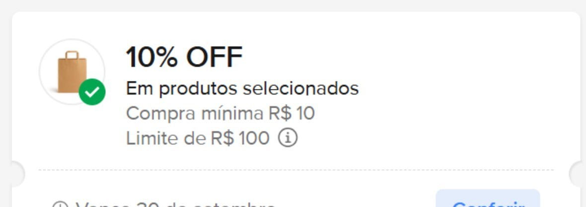 NOVO CUPOM MERCADO LIVRE