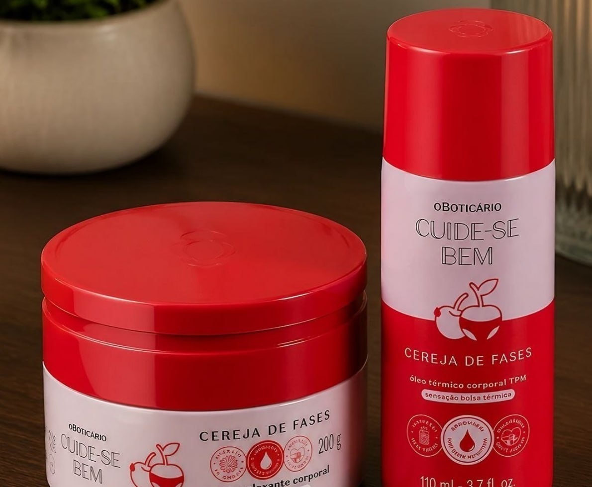 Combo Cuide-se Bem Cereja De Fases