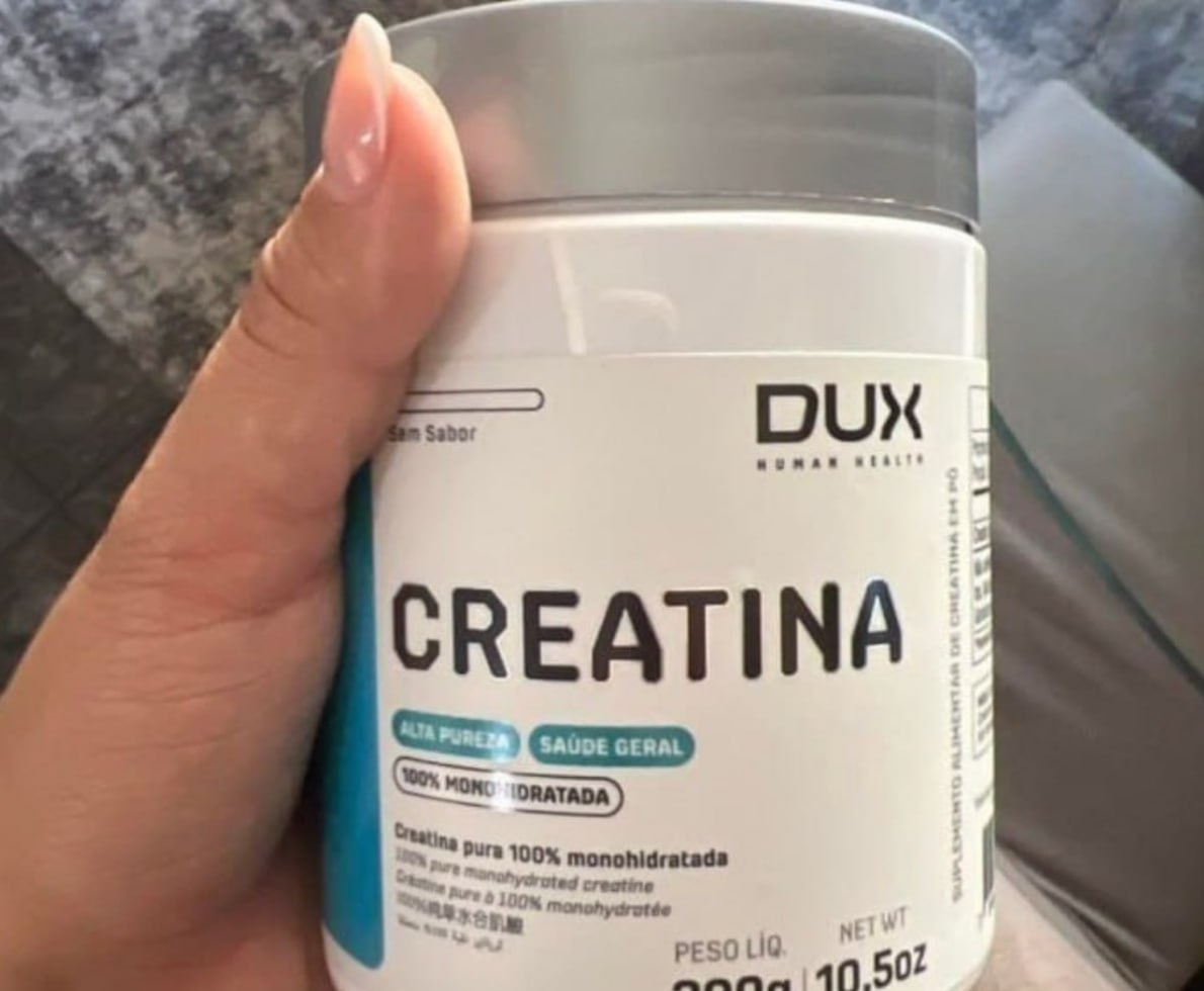 CÊ TA TOMANDO CREATINA?
