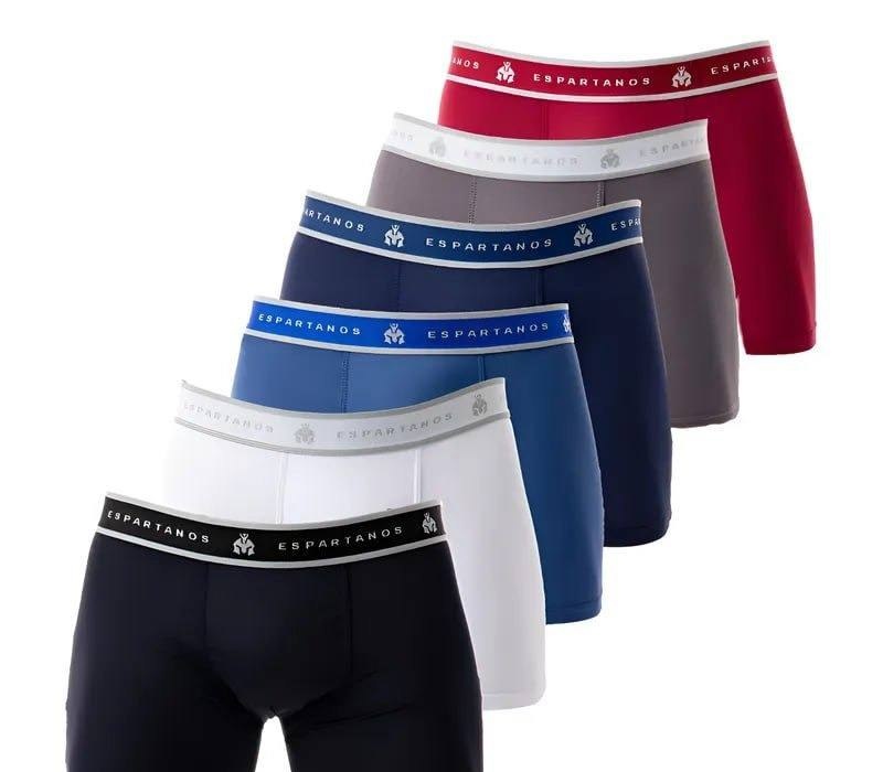 Kit com 10 Cuecas Boxer Masculina Microfibra