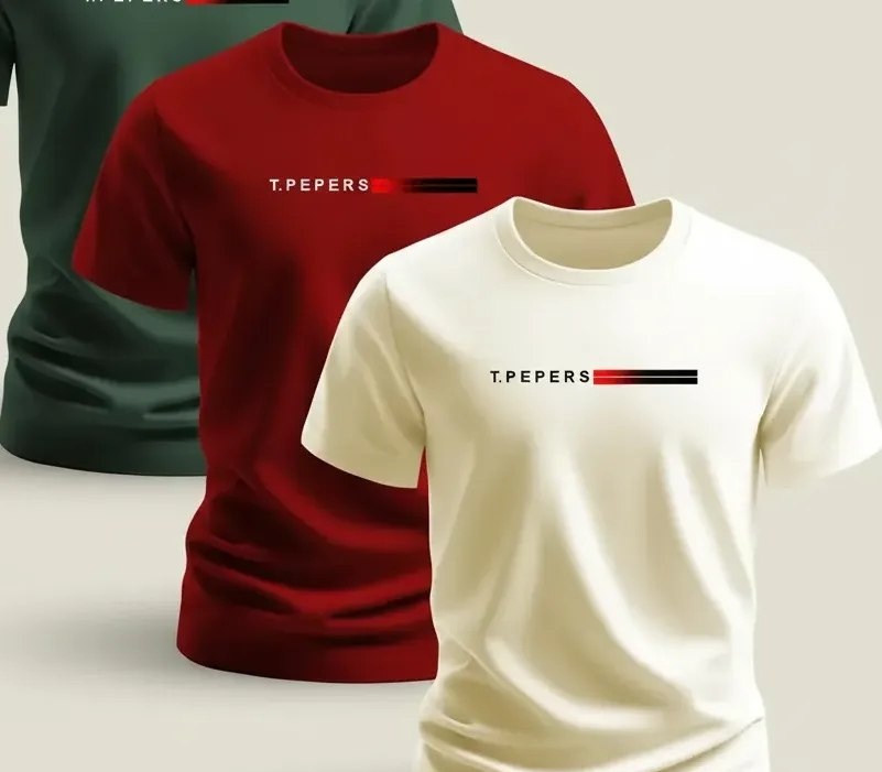 Kit com 3 Camisetas Masculinas Top Original
