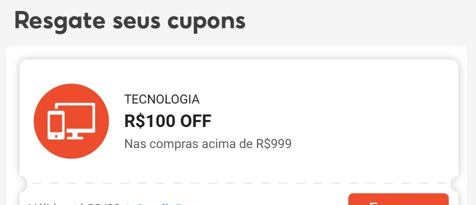 CUPOM EM TECH DA SHOPEE