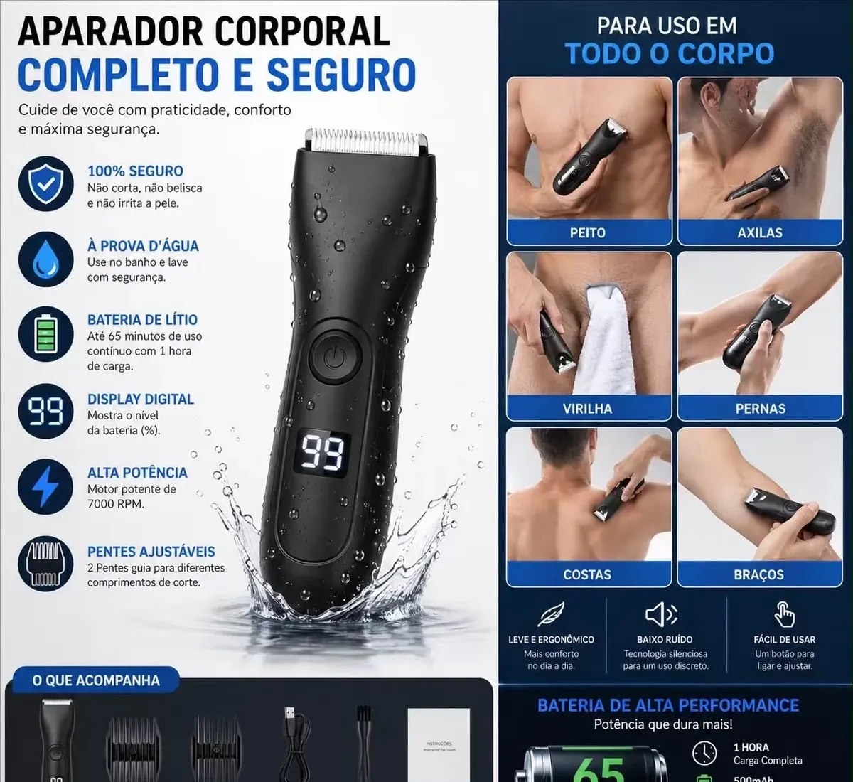 NÃO TEM PARTE DO CORPO QUE ESSE AQUI NÃO PEGA