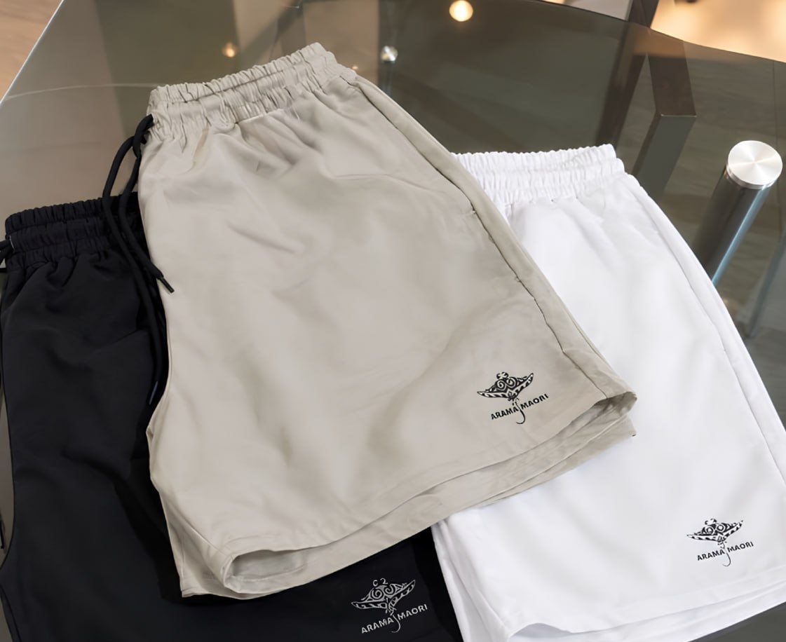 Kit com 3 Shorts Mauricinho Tactel