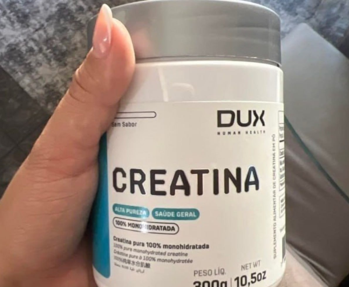 CÊ TA TOMANDO CREATINA?