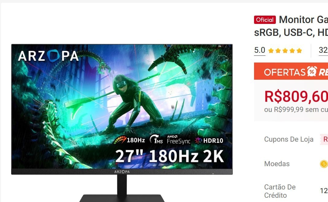 180HZ QUE VOCÊ SÓ VIA NO PC DOS OUTROS