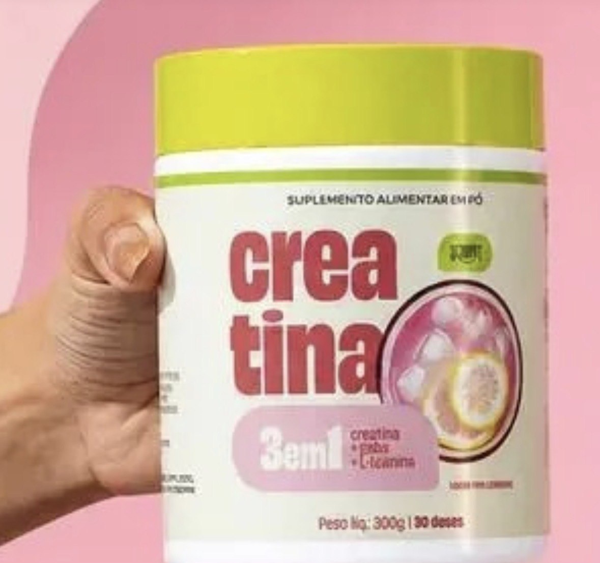 DÁ UMA DIFERENCIADA NO SABOR DA CREATINA