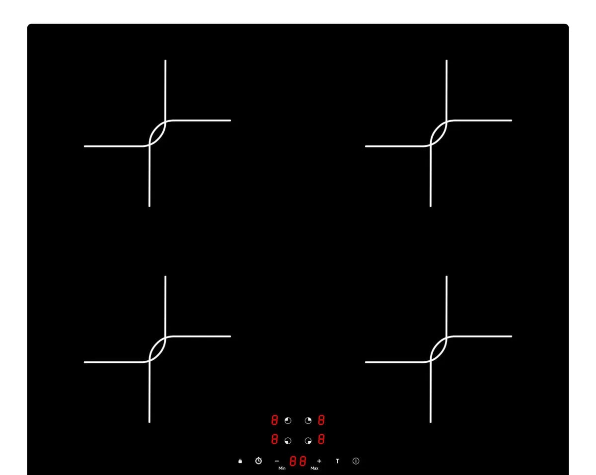 Cooktop de Indução Itatiaia Master 4Q - 220v