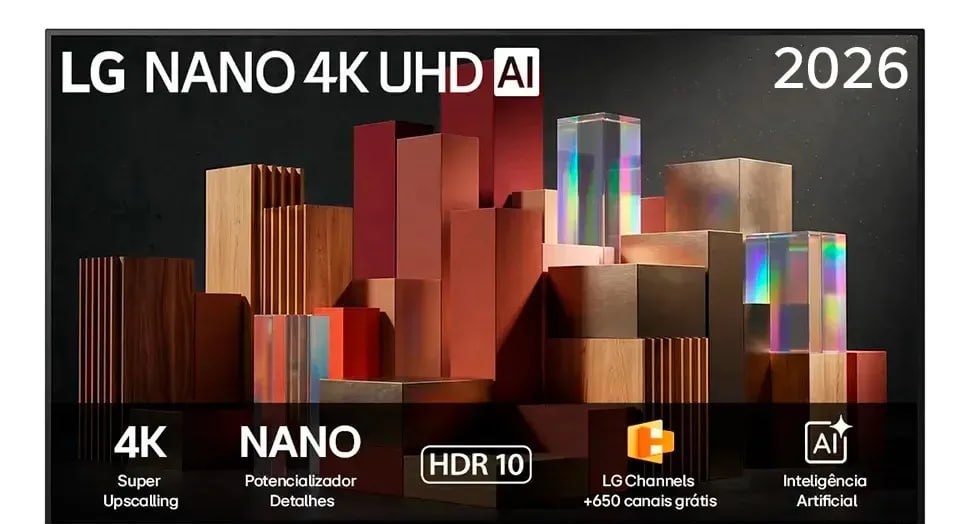 Smart Tv LG 43 4k Ultra HD Nano Ai Magic WebOS 26 43UN85