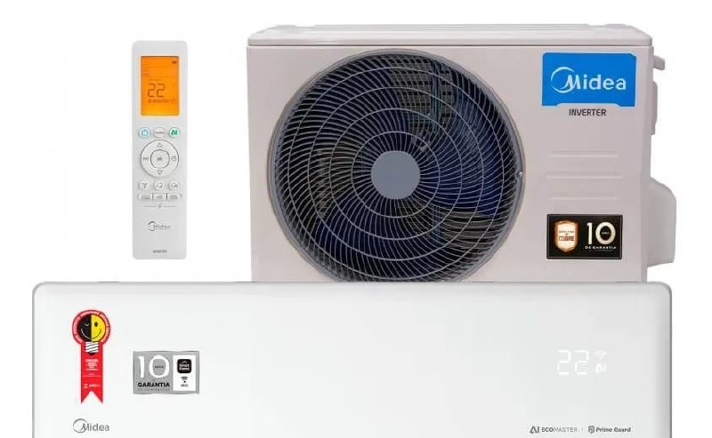 Ar Condicionado Split Inverter Midea Ia Ecomaster 12.000 Btus Frio 220v