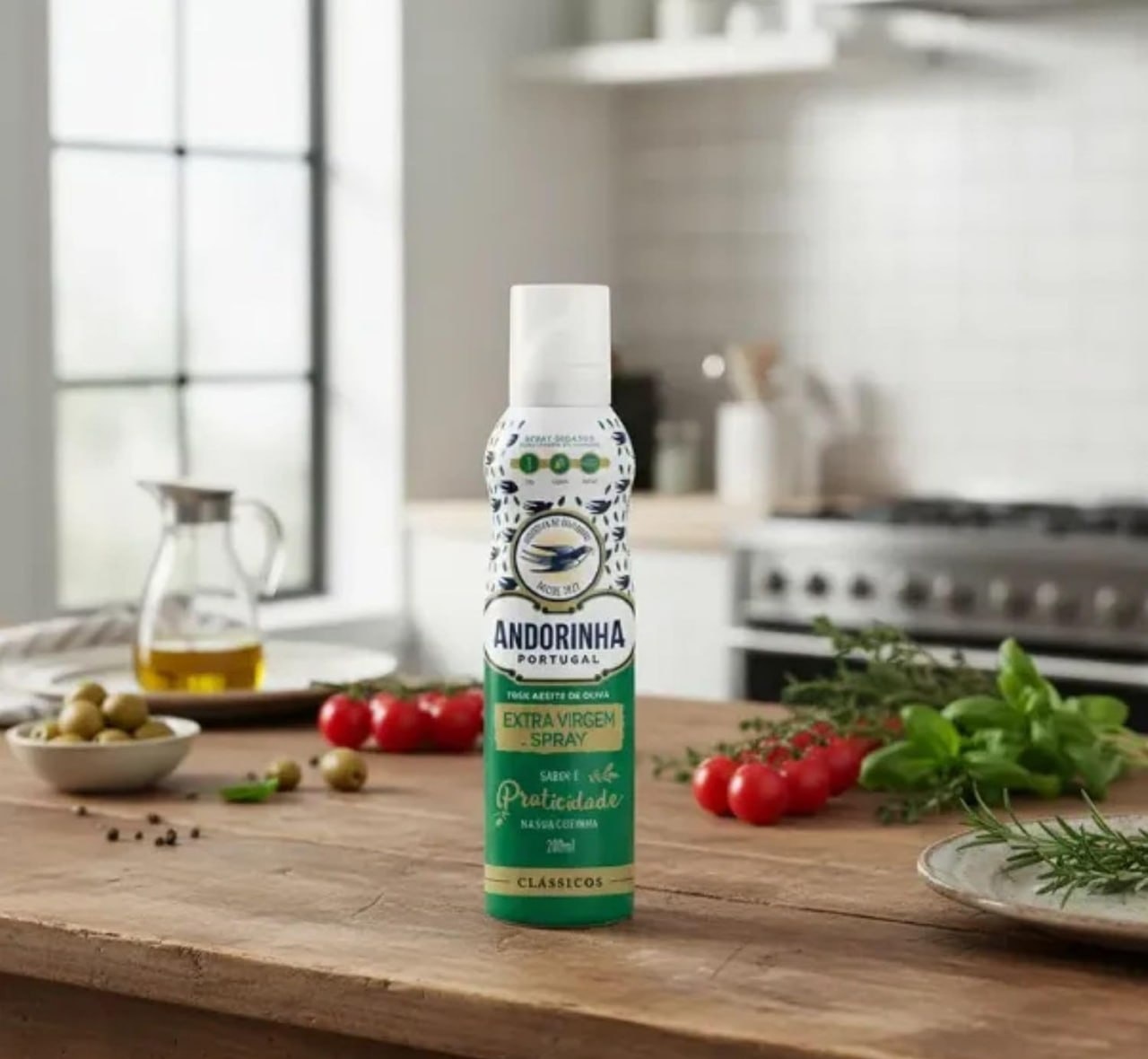 Azeite Andorinha Spray Extra Virgem 200ml
