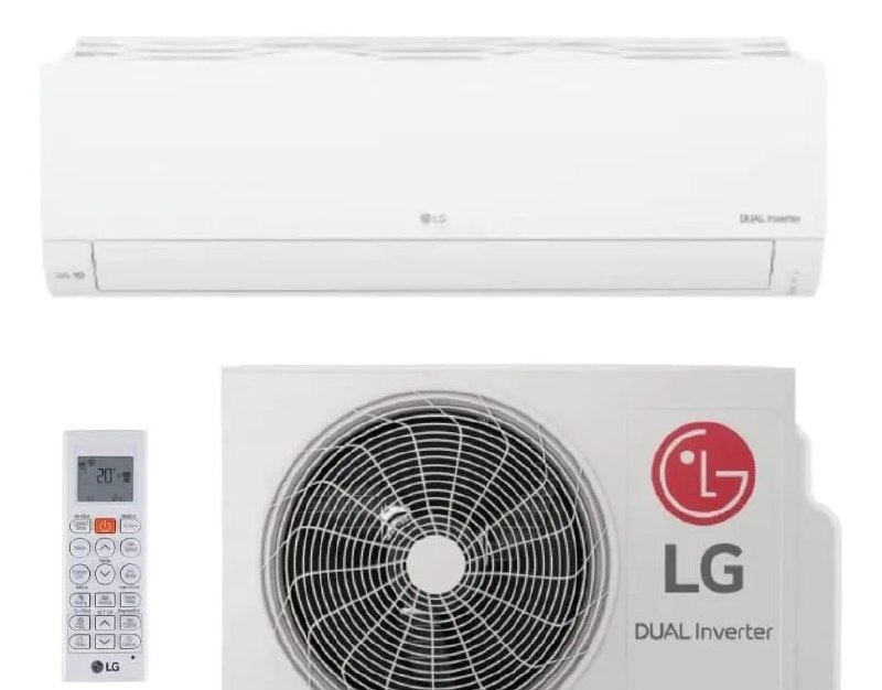 Ar Condicionado 18.000Btus LG Dual Inverter Compact IA Frio 220v