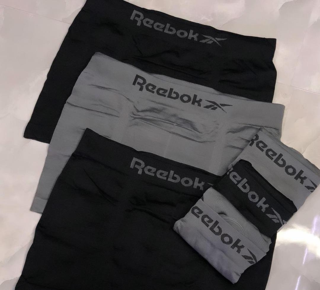Kit com 6 Cuecas Boxer Box Classic Reebok