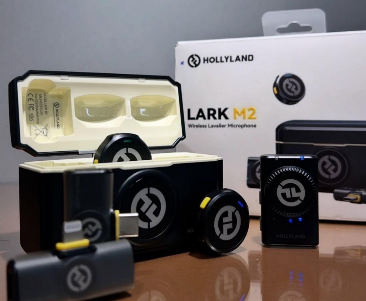 Microfone de Lapela Hollyland Lark M2
