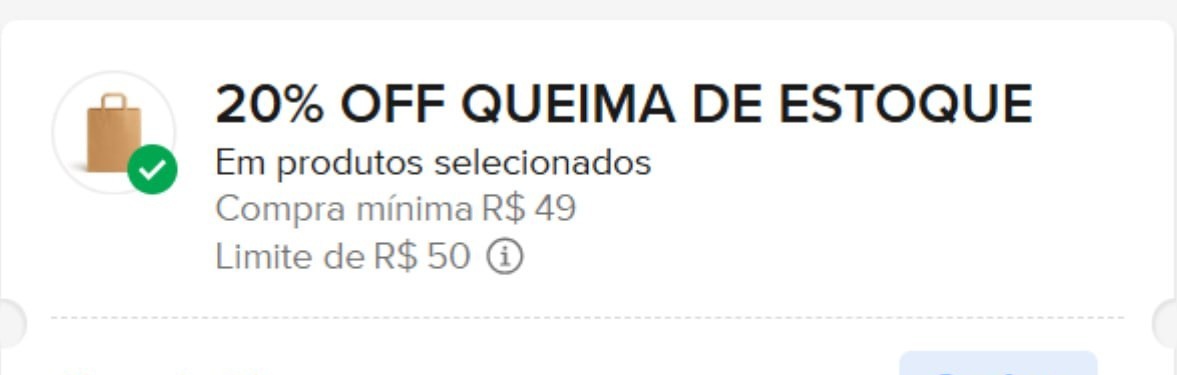 CUPOM ESTOQUE1709