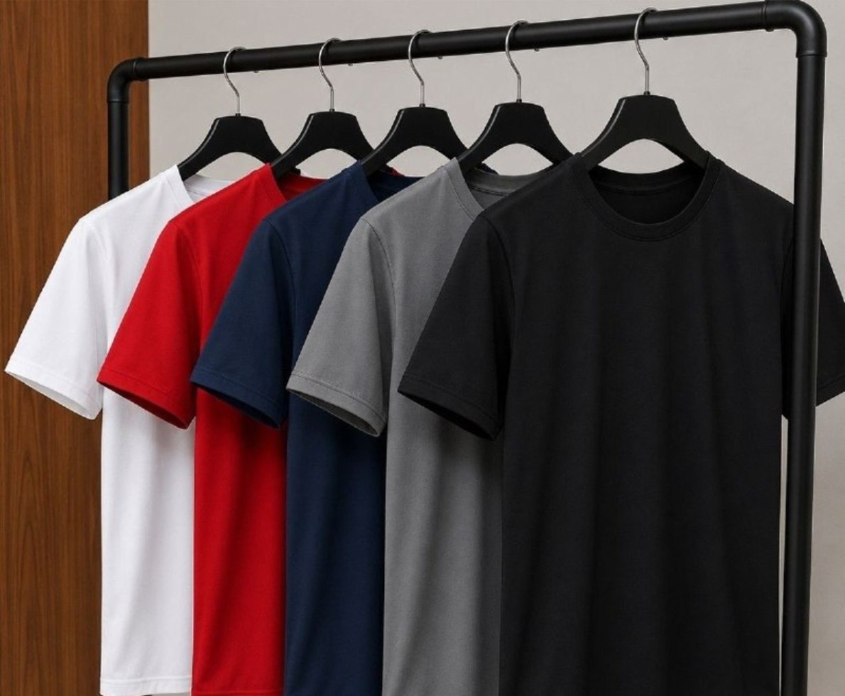 Kit 5 Camisetas Masculinas