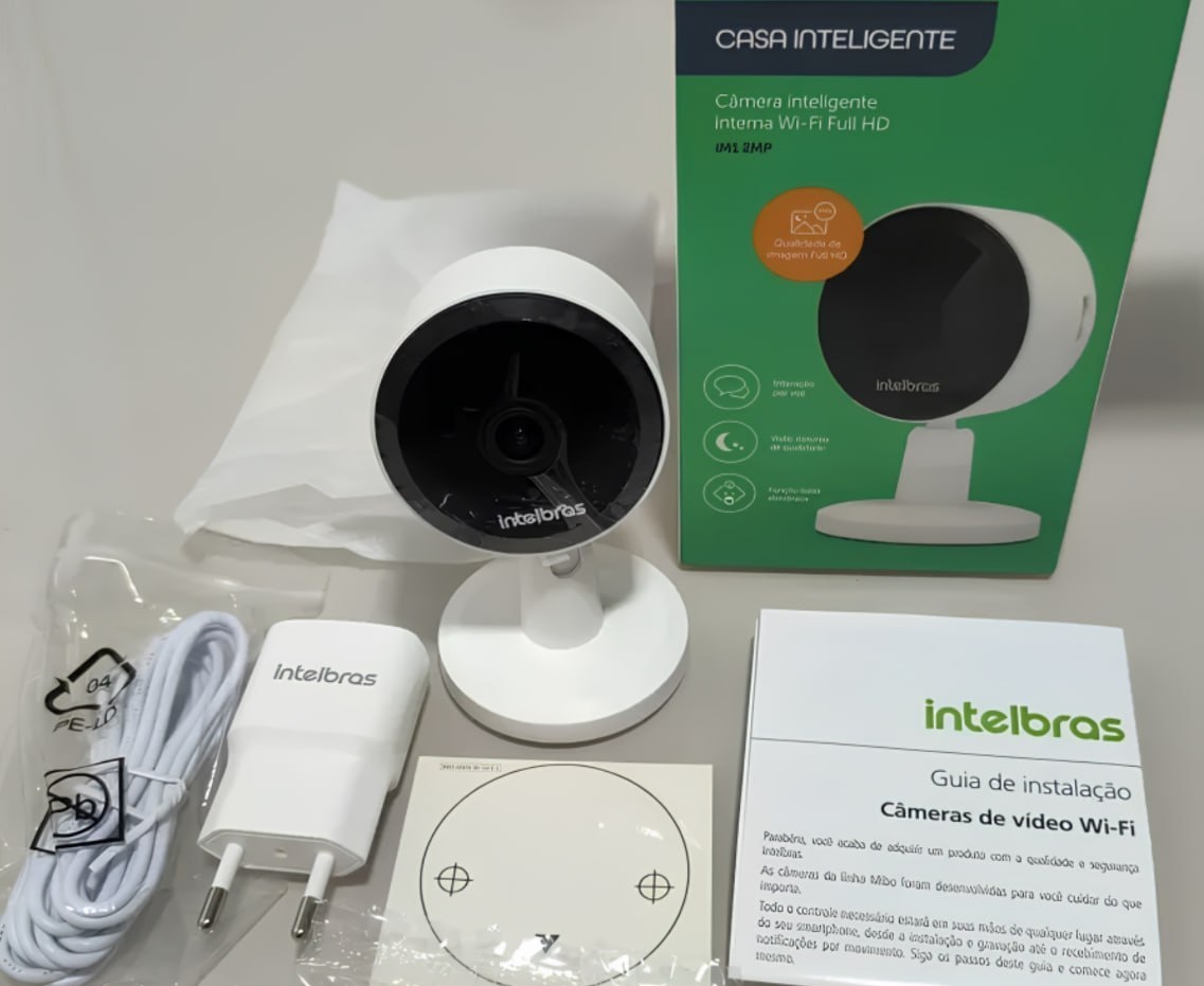 Câmera Intelbras IM1 Full HD 2MP Alerta Movimento Wifi
