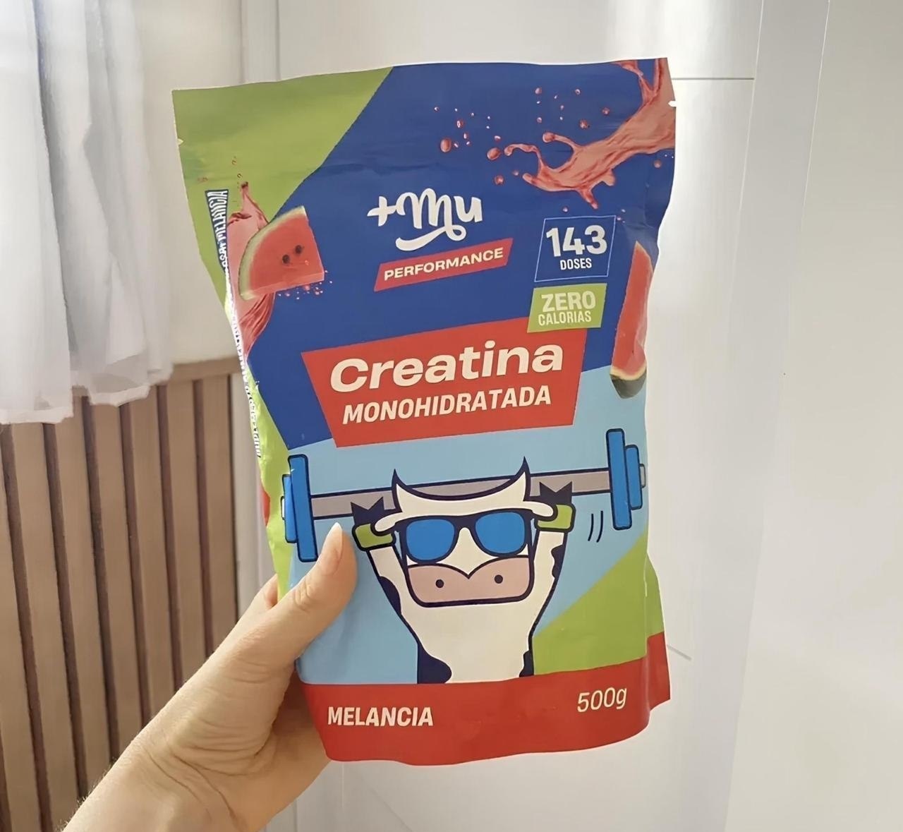 Creatina Monohidratada 100 Pura Mais Mu 500g