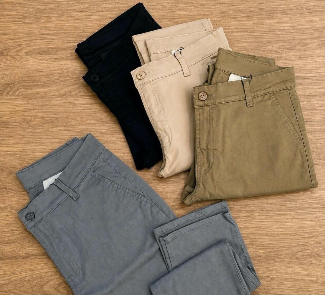 Calça Sarja Alfaiataria Slim Masculina 5 Cores