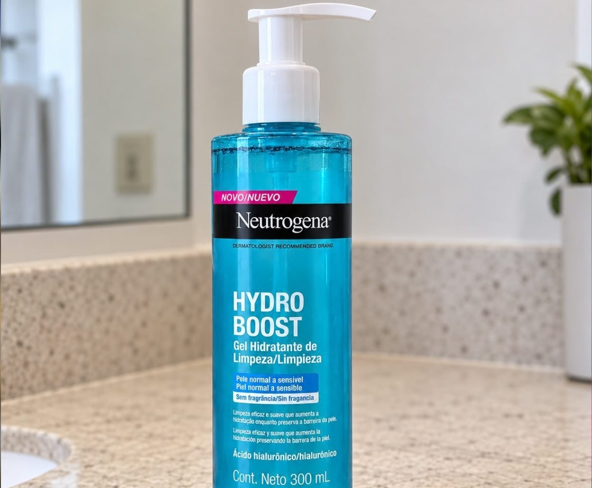 Neutrogena Gel Hidratante de Limpeza Hydro Boost, 300ml