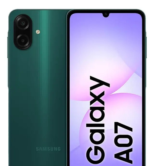 Celular Samsung Galaxy A07 256gb 8gb Câmera 50mp Verde