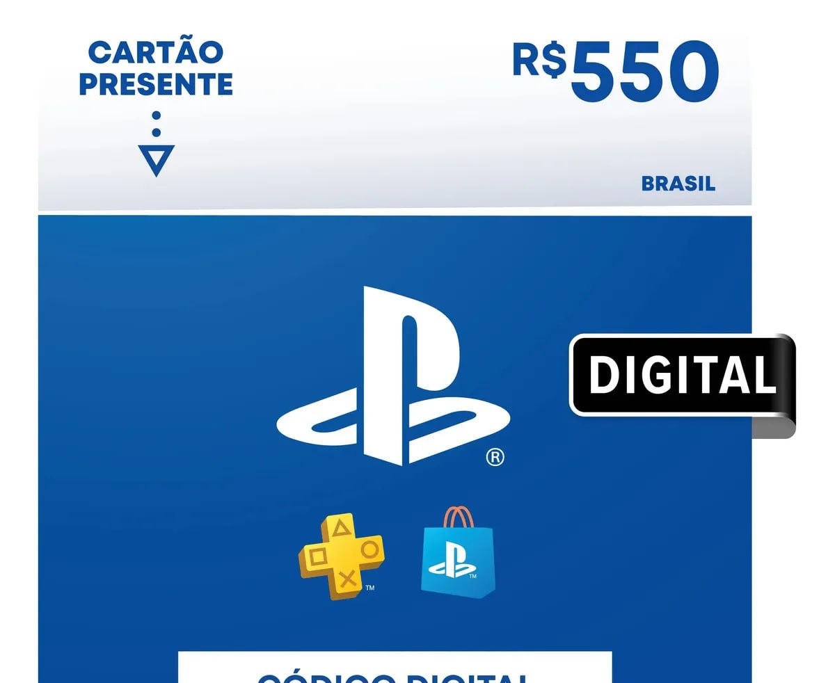 Sony PlayStation Gift Card Digital R550