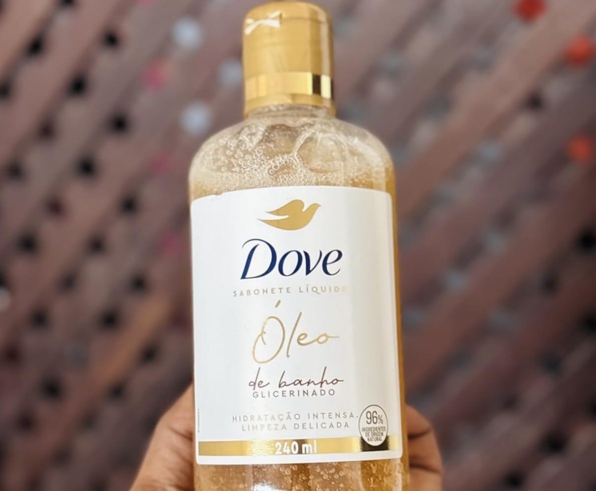 Dove Óleo de Banho Hidratação Intensa e Limpeza Delicada 240ml