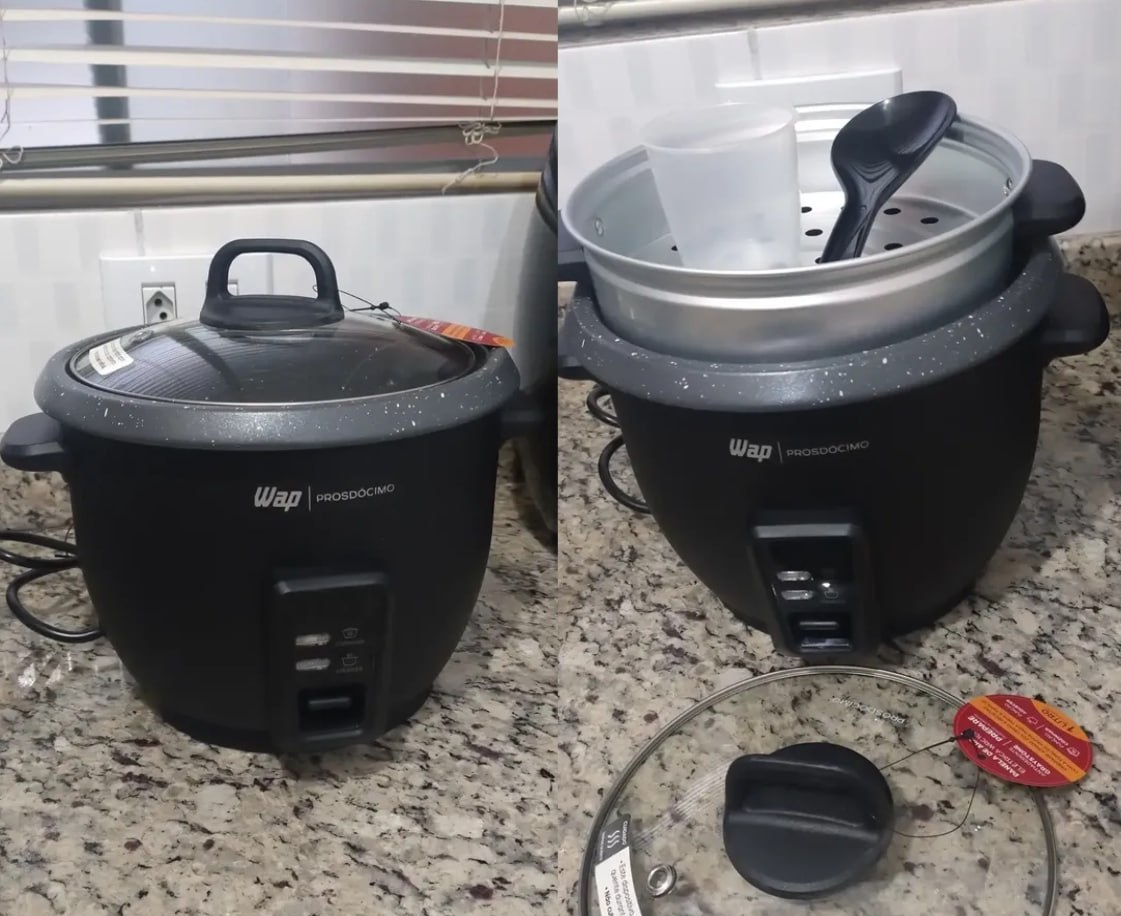Panela De Arroz Elétrica WAP 2 em 1 400w 220v
