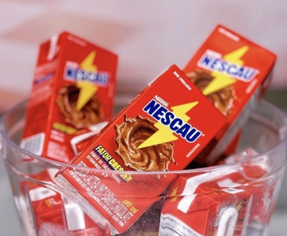 Nescau Bebida Láctea 180ml caixa c 27 unidades