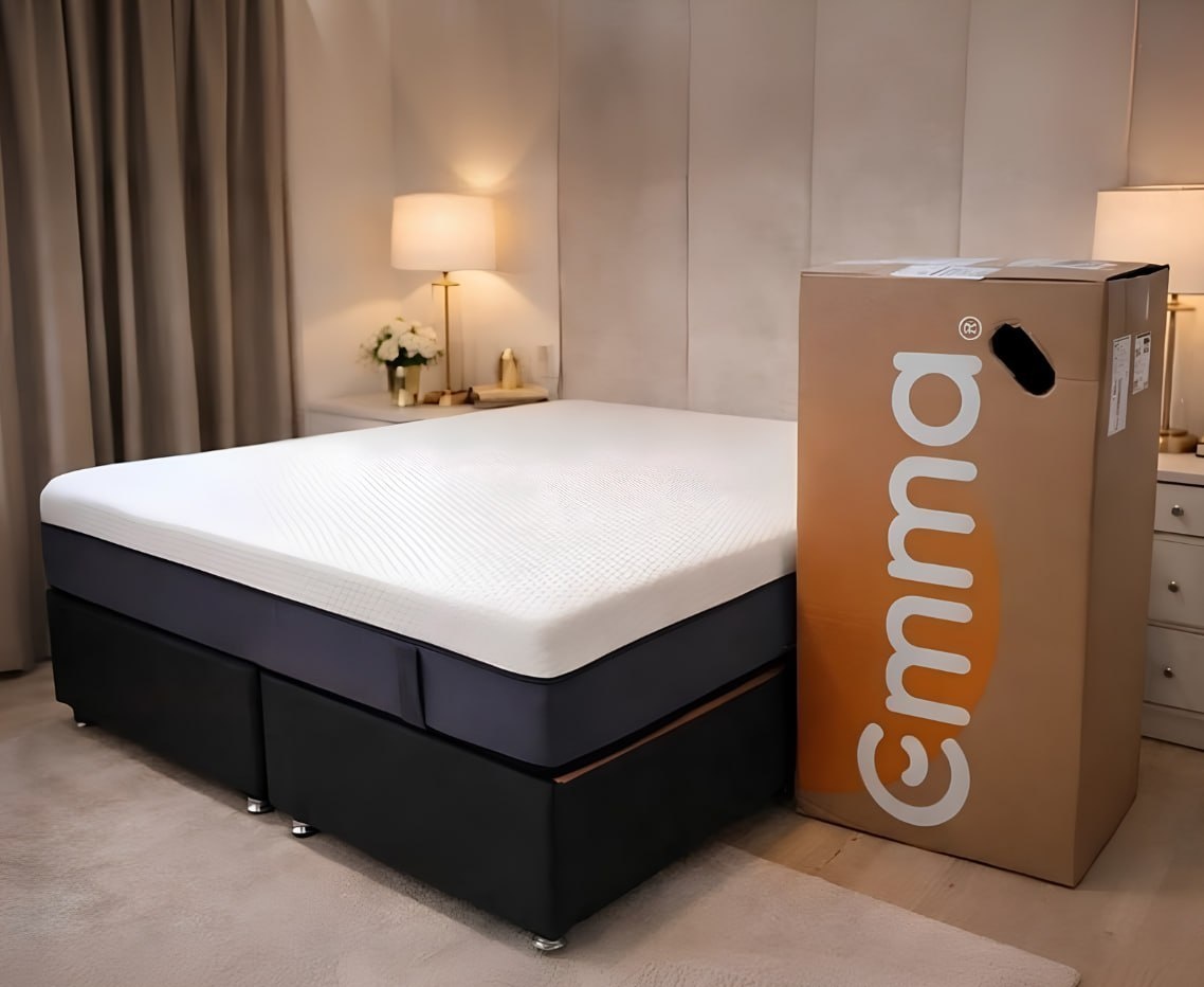 Colchão Casal Emma Basics 17  138x188cm - Espuma D28 17cm com Tecnologia Alemã